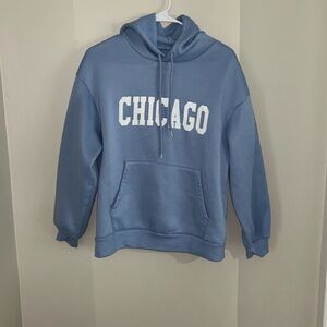 Blue Chicago Hoodie
